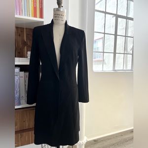 Black Normal Kamali Jersey Blazer Coat NWOT XS/34